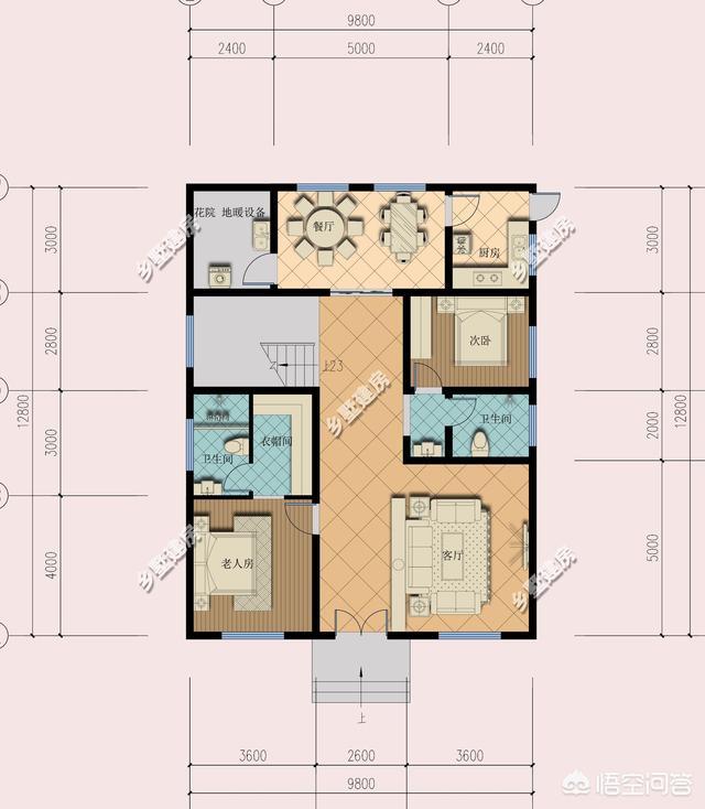 4x8米房屋设计平面图图片