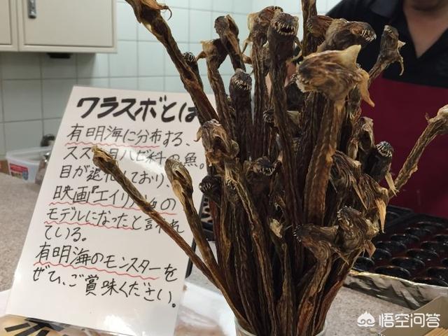 紫须鳗虾虎鱼:紫鳗虾虎鱼 你吃过的最奇葩的食物是什么？