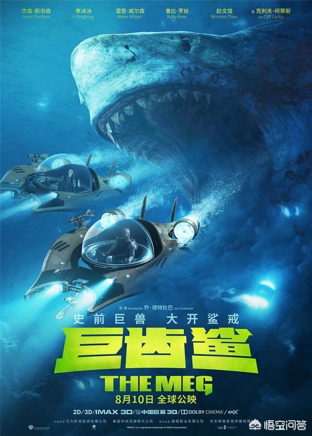 巨齿鲨票房:今年暑期档还会出现20亿票房影片吗？