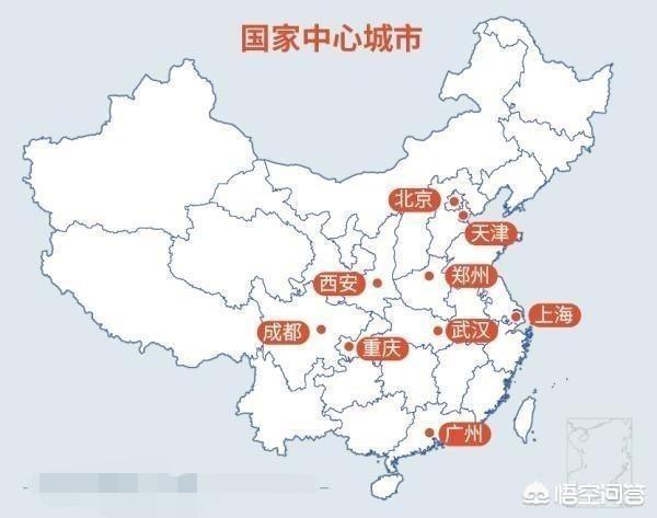 国家中心城市和直辖市哪个好？有什么区别？