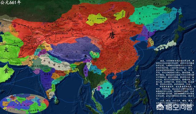 唐朝巅峰时期的疆域有1600万平方公里、三面环海,这说法有什么依据？