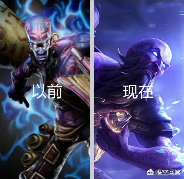 LOL早年美服英雄原画,与国服对比真的丑到爆,你认为呢？