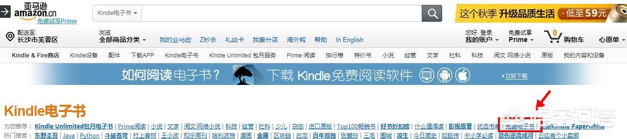 冲出亚马逊电子书，求推荐一个下载kindle书格式的网址可以吗