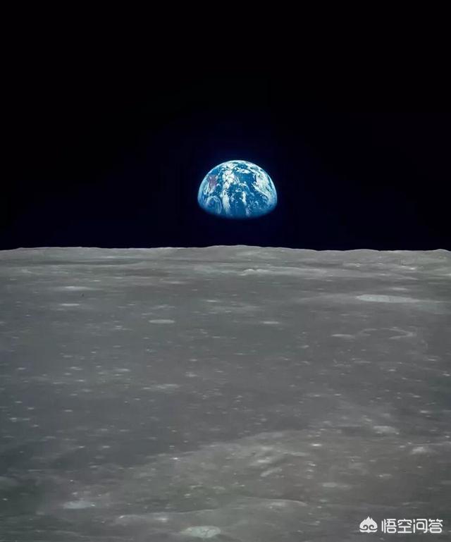 空间站看月球图片图片