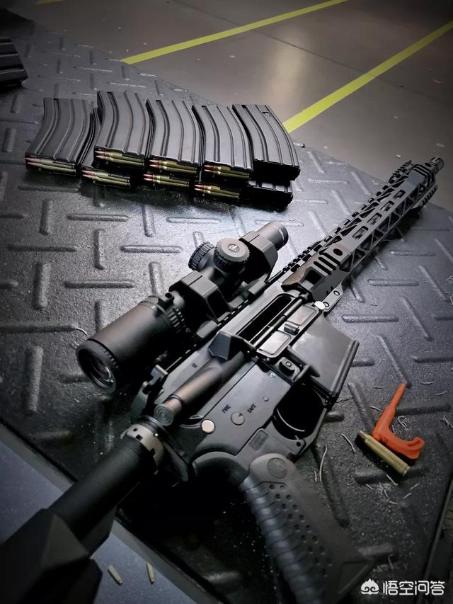 头条问答 - 吃鸡中的输出神器(m416),在现实世界中表现如何呢?