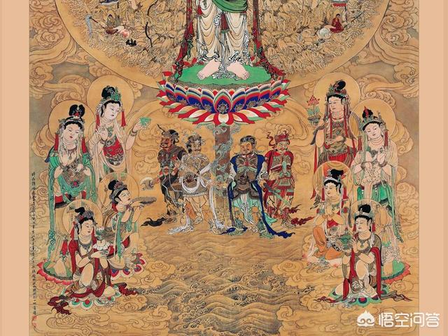 鹰叭犬王大帝:为什么诸佛菩萨都是赤着脚站在莲花上，而不是穿着鞋呢？