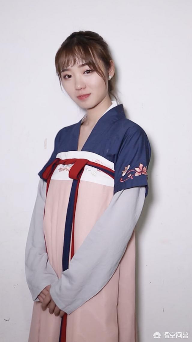 大胸照:大胸的人适合穿什么版型的汉服