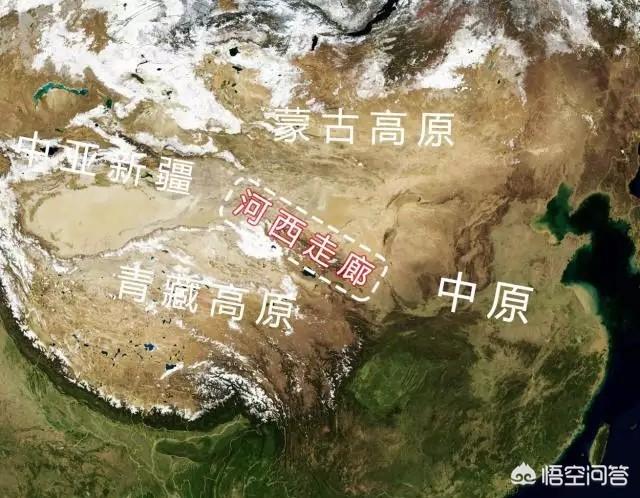 汉武帝刘彻耗费国力打下的河西走廊是现在的哪里？它们的名字怎么来的？