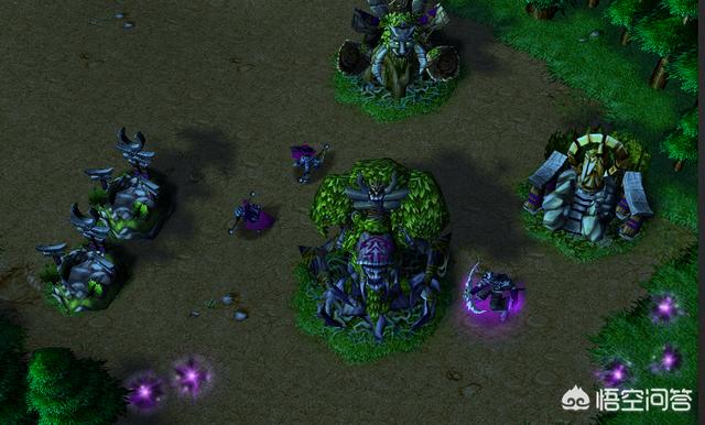 war3对战中4个种族的死穴分别是什么？