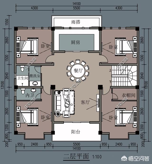 不知道三套户型你喜欢哪一套?