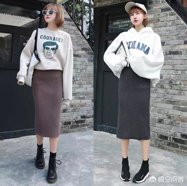 半身裙怎么搭配(半身裙怎么搭配上衣图片)