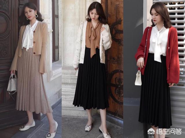 半身裙怎么搭配(半身裙怎么搭配上衣图片)