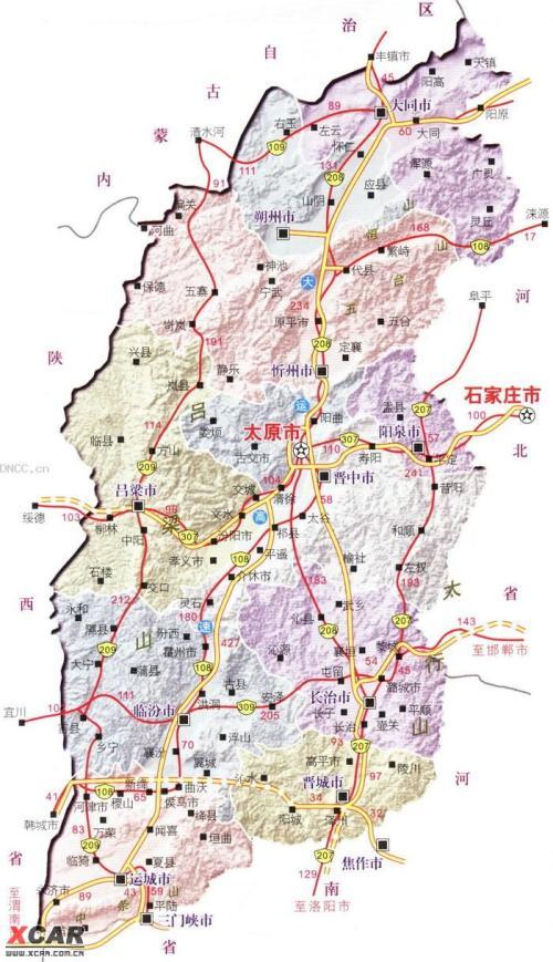 头条问答 - 山西长治和晋城的农村,城市与河南河北和陕西相比,处在一
