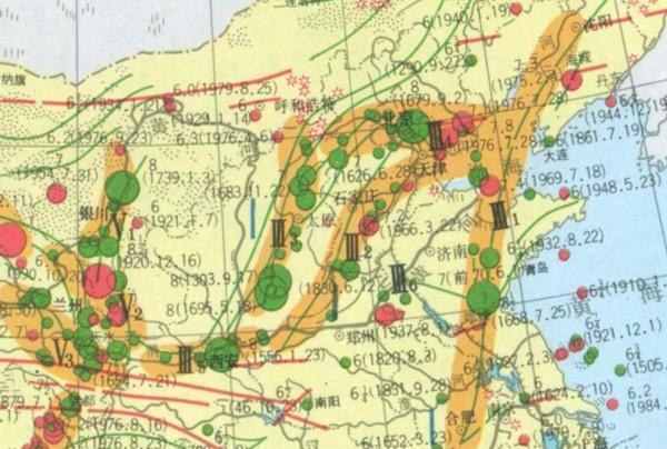 全国地震带分布图(全国地震带分布图片)