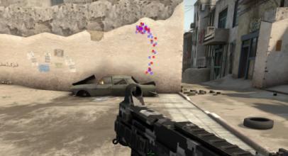 csgo怎么能让弹道更明显一些？