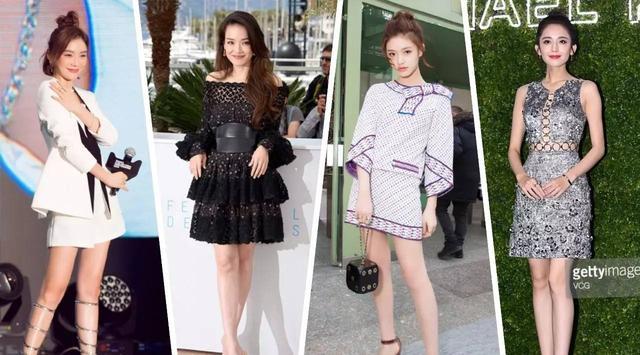 杨紫胸:明星真的腿都是自然细长直吗？