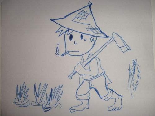 头条问答 - 一地一锄一斗笠,下联?(14个回答)