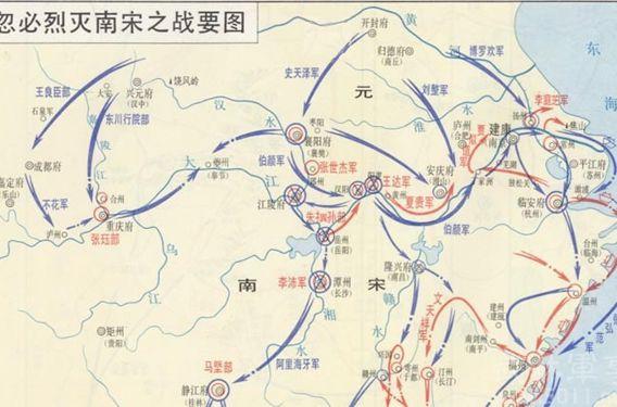 为什么当年蒙古攻打南宋花了很长的时间？