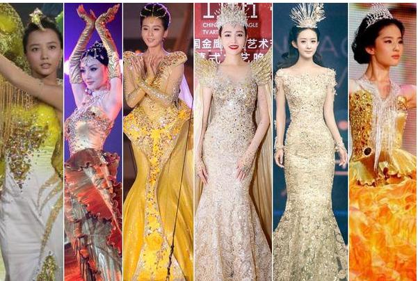 赵丽颖金鹰女神:细数历届“金鹰女神”，你最pick谁