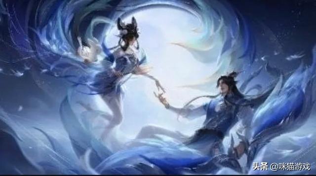 后羿与嫦娥:后羿嫦娥情人节限定曝光，画风太吸引人，至尊宝返场，你期待吗？