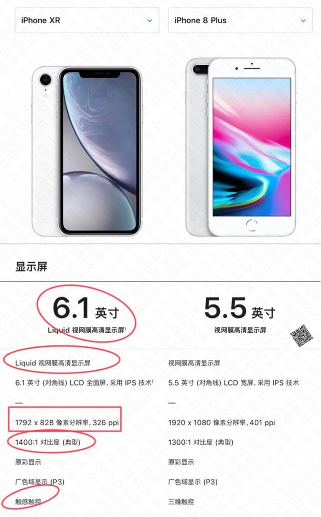 iphone xr和iphone8 plus相比,哪个更值得买？