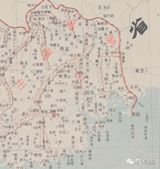 潮汕三市行政区域变迁史