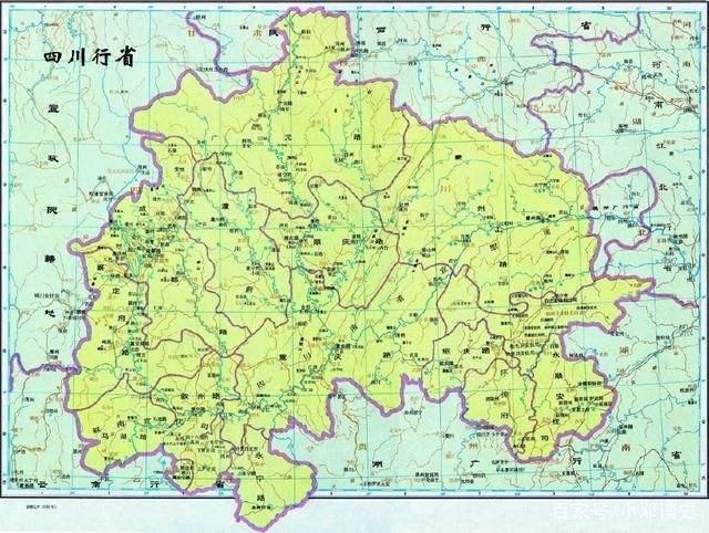 四川省的四川又从何而来四川现在只有三川为何还叫四川省