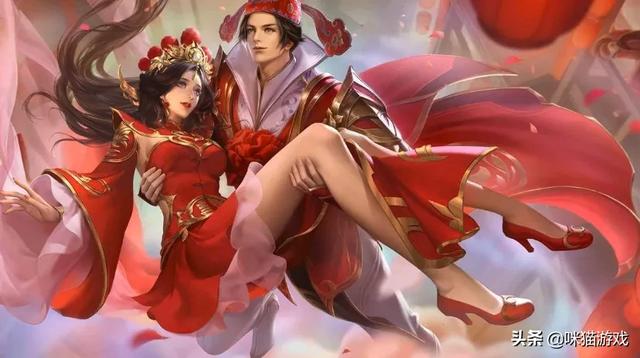 后羿与嫦娥:后羿嫦娥情人节限定曝光，画风太吸引人，至尊宝返场，你期待吗？