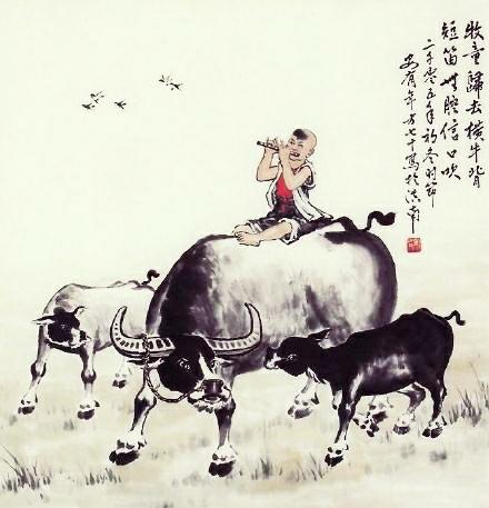 牧童诗意,《村晚》小牧童的特点是什么？