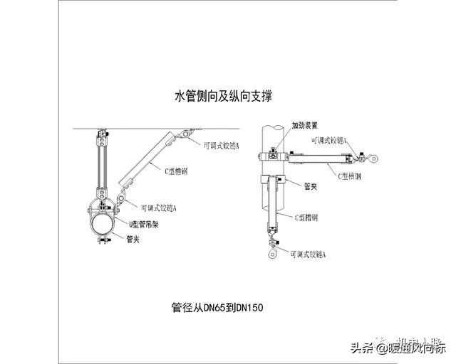 机电抗震支架设计说明及做法大样图