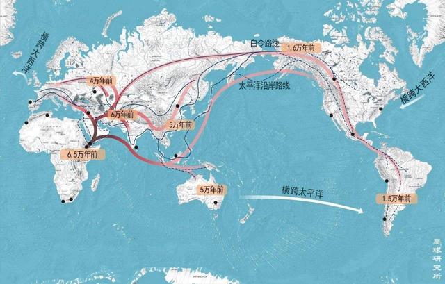 世界人种白黄黑,有人说均源自非洲对吗？