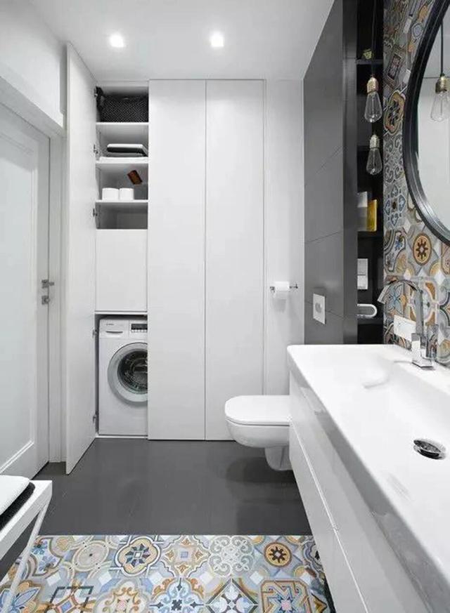 卫生间的洗漱台怎么安装，卫生间的洗衣机怎么放
