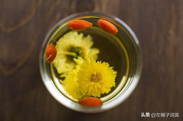 枸杞+菊花泡茶喝降血压？