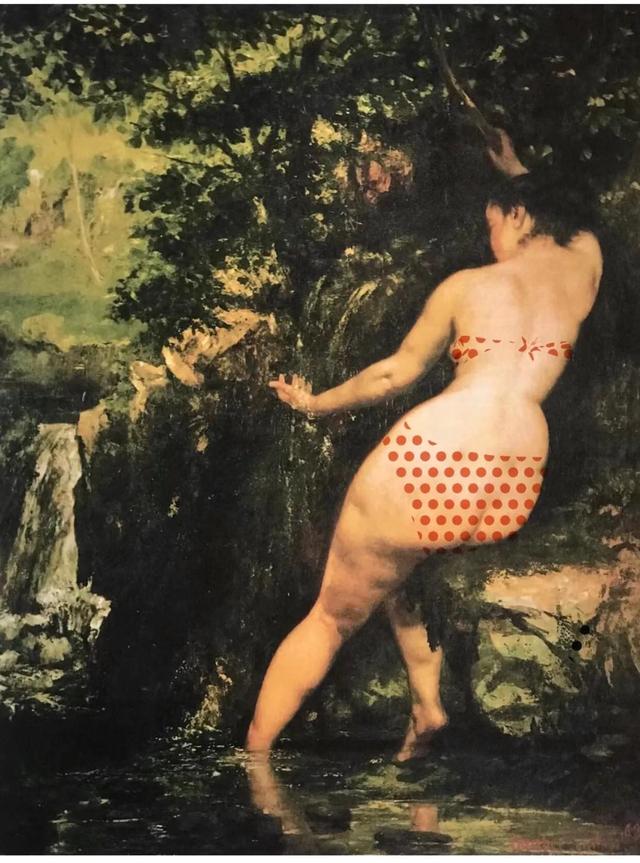 如何看待西方画家库尔贝的写实女人油画洋溢出浓重的朴实美感？