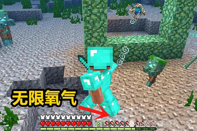 迷你世界怎么做永久氧气区?（永久的不是几分钟的那种）？