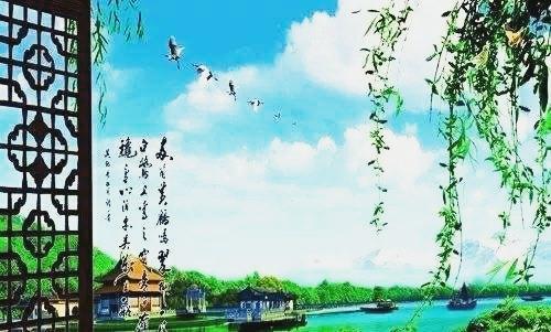 杜甫诗“两个黄鹂鸣翠柳”,“两个”何不改为“两岸”？两岸是无穷数,这么改怎么样？
