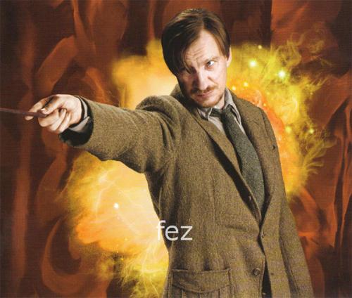 john lupin) ,他是罗琳的《哈利·波特》小说中正派人物