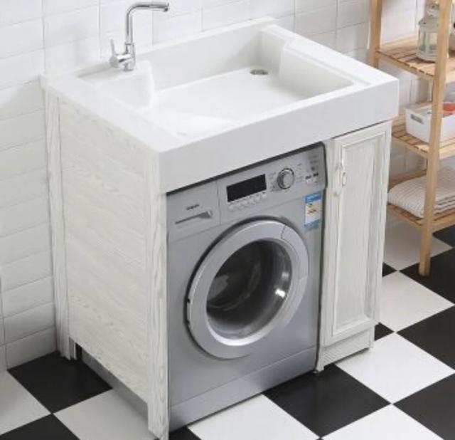 卫生间的洗漱台怎么安装，卫生间的洗衣机怎么放