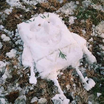 沙雕搞笑雪人图片大全，爆笑雪人GIF动态图集锦