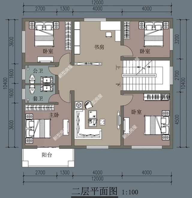 2022年老家宅基地大概12×10米左右，有哪些合适的户型推荐？