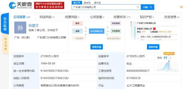 虎门大桥简介:虎门大桥“抖动”背后：大股东注册地为英属群岛，你如何评价？
