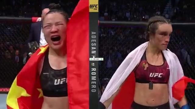 张伟丽在UFC 248比赛中击败乔安娜卫冕成功-第2张图片