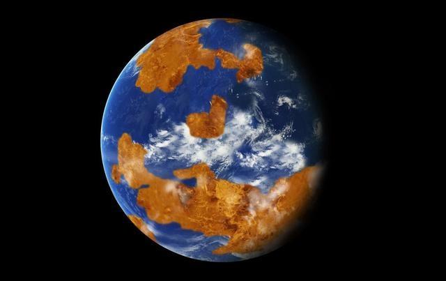 金星图片:如果制作一个遮阳网在金星前面挡住阳光，能否改善金星的环境