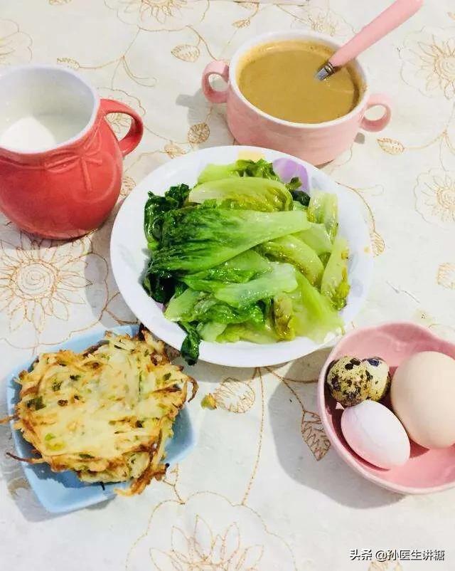 每天早餐1包牛奶，2个鸡蛋，糖尿病人，这样吃可以吗？