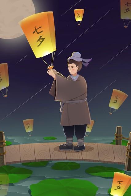 七夕发<a href=https://maguai.com/list/256-0-0.html target=_blank class=infotextkey><a href=https://maguai.com/list/256-0-0.html target=_blank class=infotextkey>朋友圈</a></a>的经典句子:有哪些关于七夕的好诗好词呢？