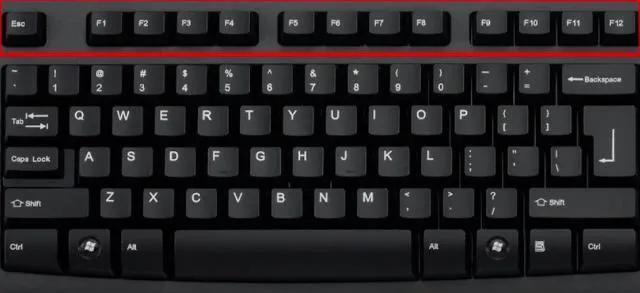 电脑键盘各个按键功能图图片（电脑键盘全图详细）