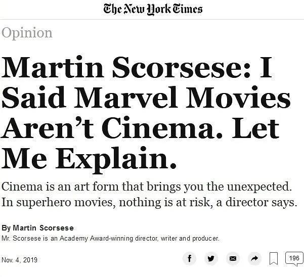 寄宿者问问狗电影院:为什么马丁斯科塞斯说“真正的电影，都应该在电影院看”？