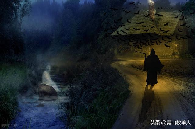 在农村,夜里走山路是什么感觉？