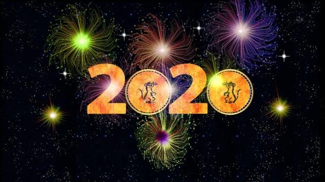鼠年春节海报配图卡通图片大全，2020鼠年新年祝福简短句说说