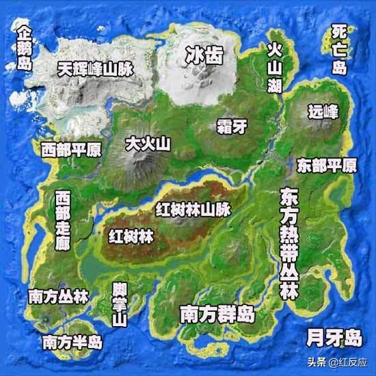 方舟手游肉食岛在哪里？